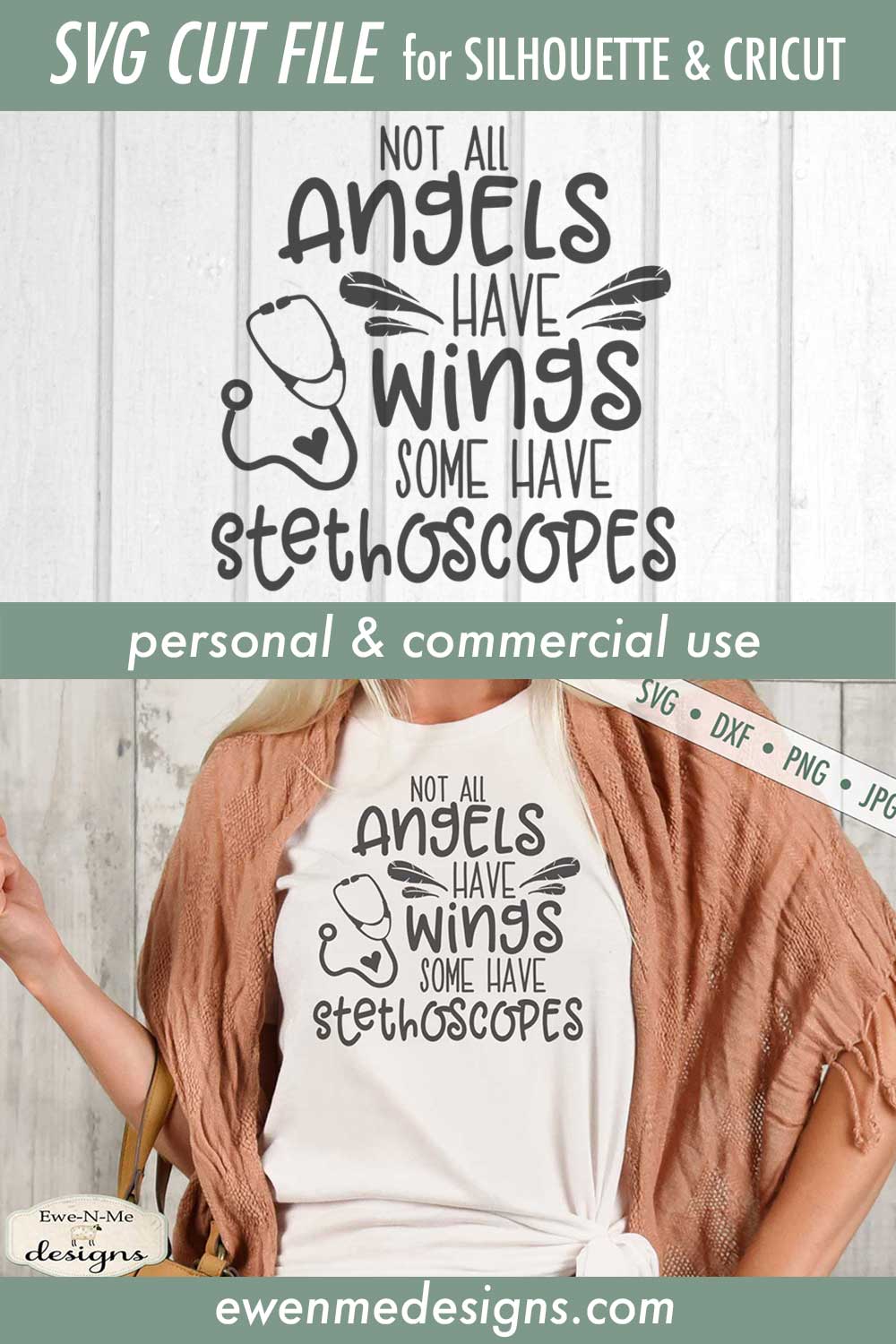 Not All Angels Have Wings Some Have Stethoscopes - SVG