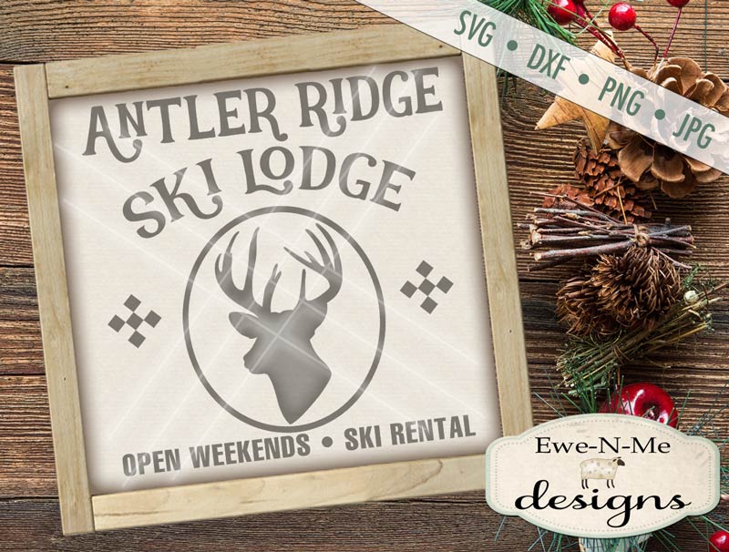 Antler Ridge Ski Lodge - SVG