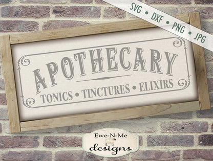 Apothecary - SVG