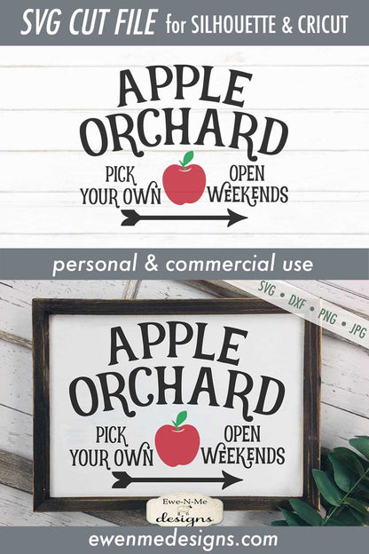 Apple Orchard - Pick Your Own - SVG