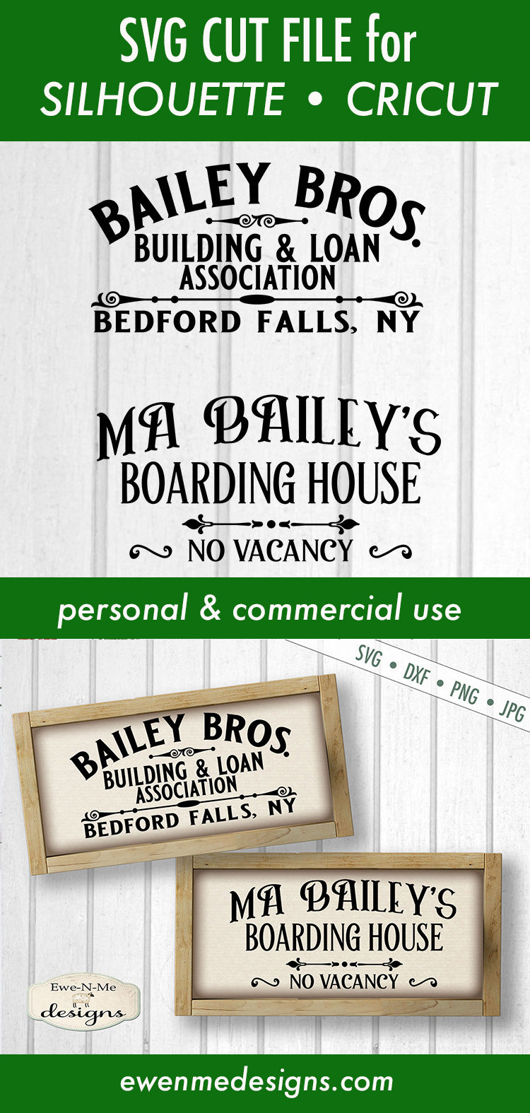 Bailey Bros Building Loan - Ma Baileys Boarding House - SVG