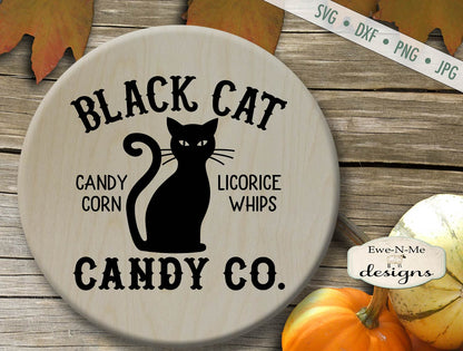 Black Cat Candy Co - Halloween - SVG