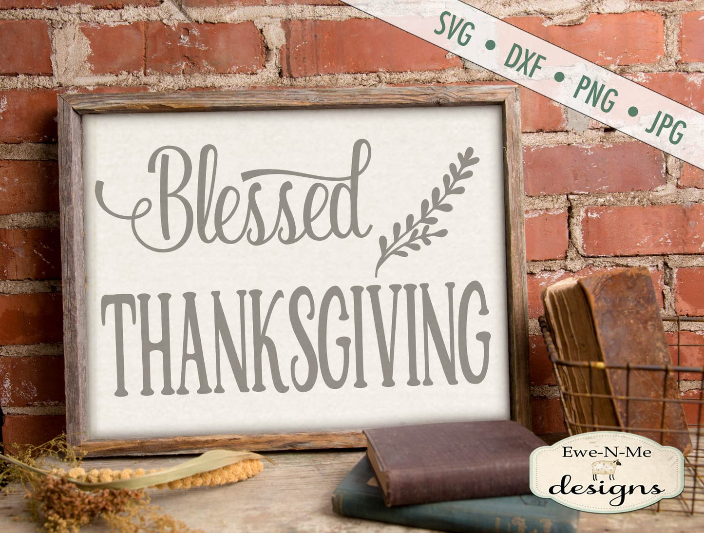 Blessed Thanksgiving - SVG