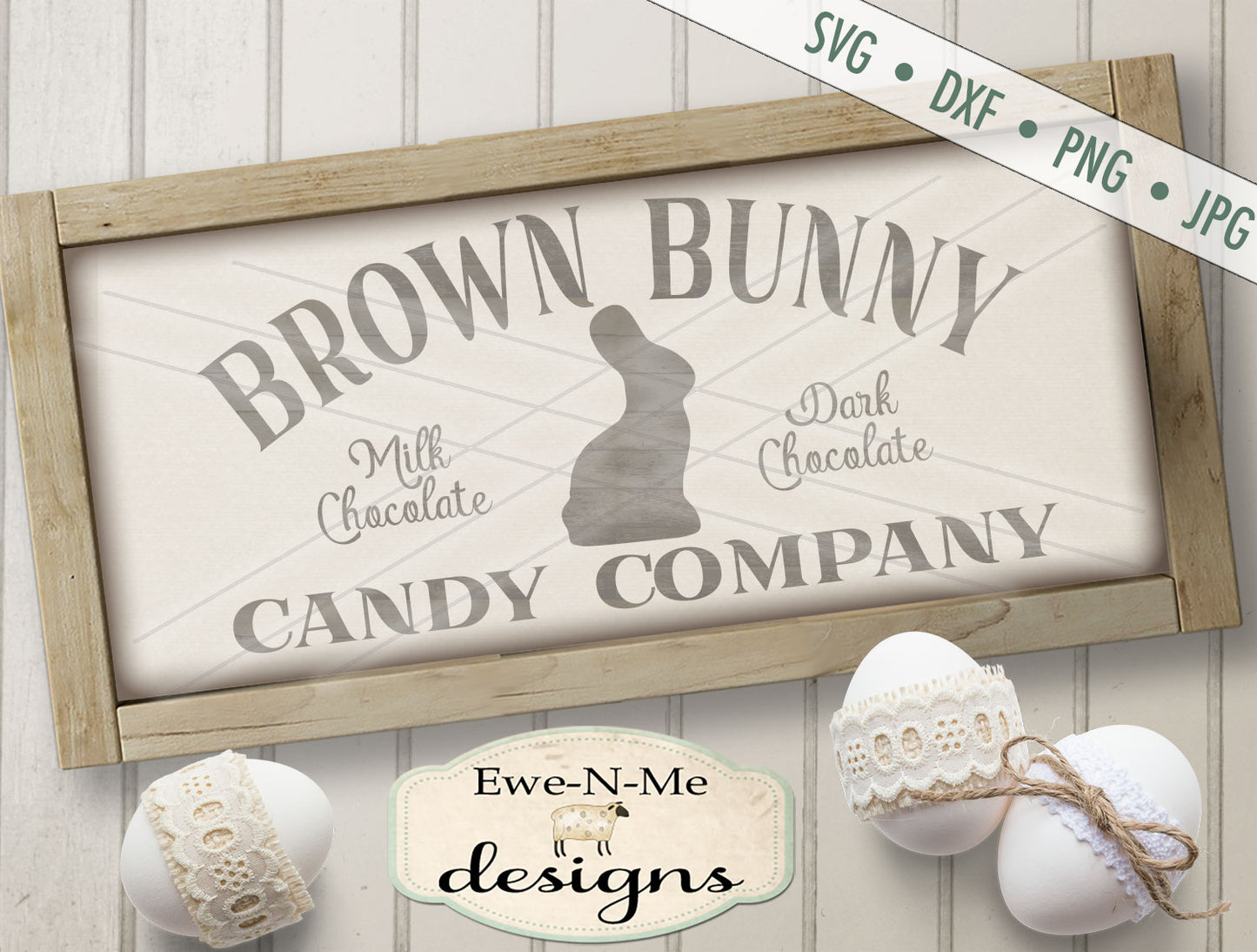 Brown Bunny Candy Company - SVG