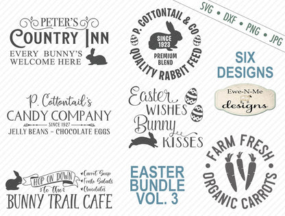 Easter Bunny Bundle Volume 3 - SVG