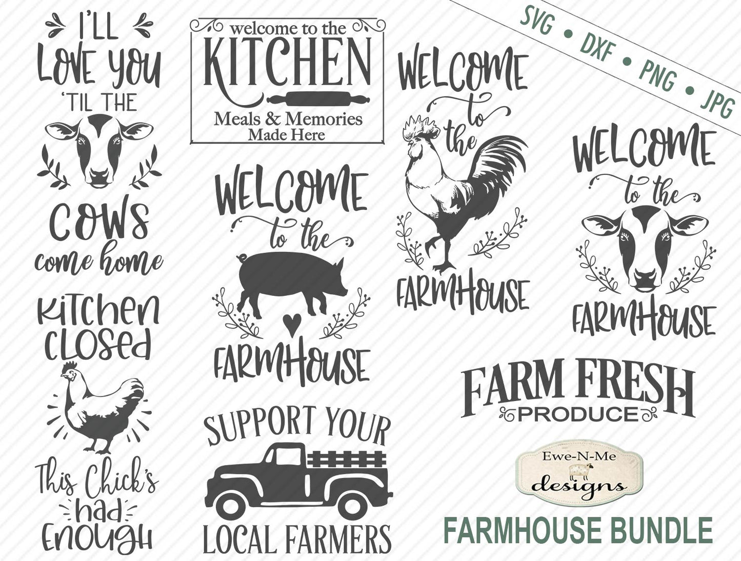 Farmhouse Bundle - SVG