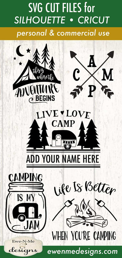 Camping Mini Bundle - SVG