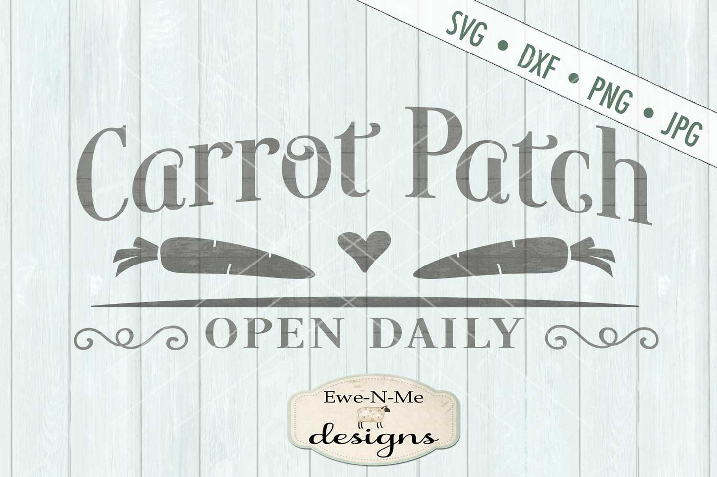 Carrot Patch - SVG