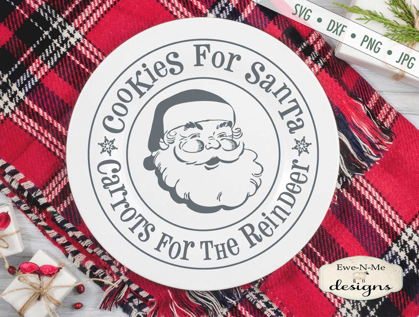 Cookies For Santa - Carrots for the Reindeer - Christmas - SVG
