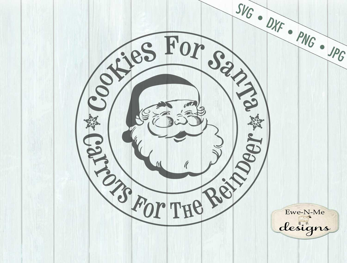 Cookies For Santa - Carrots for the Reindeer - Christmas - SVG
