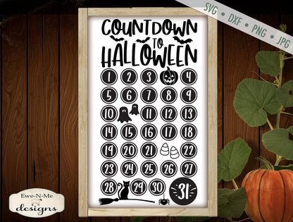 Countdown To Christmas/Halloween Bundle - SVG