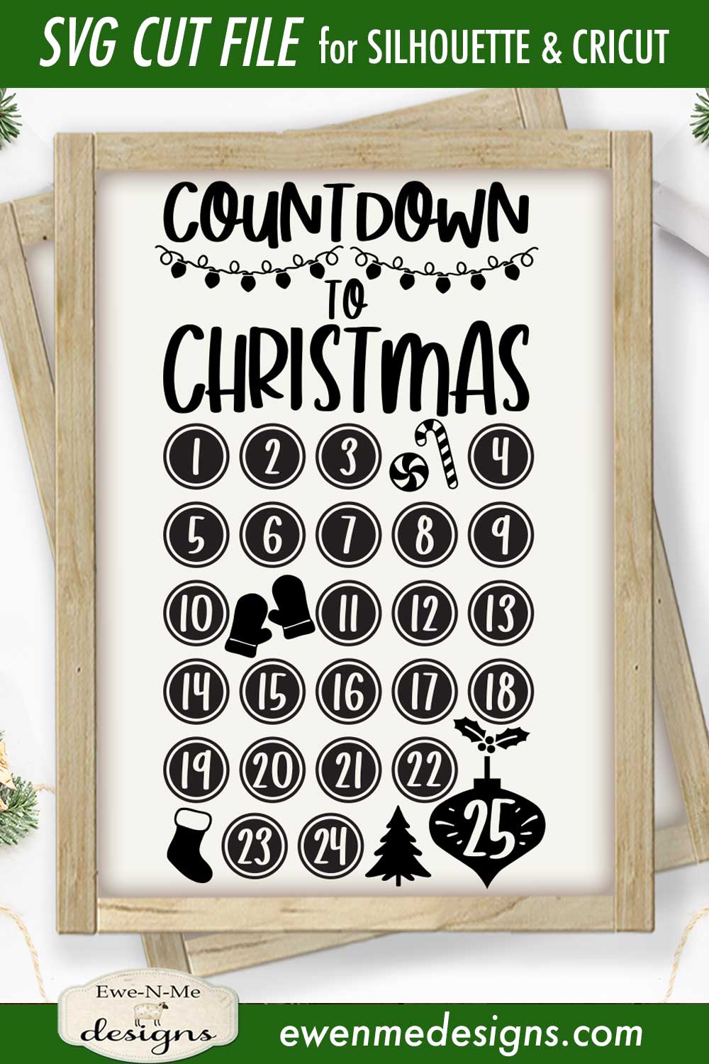 Countdown To Christmas - SVG