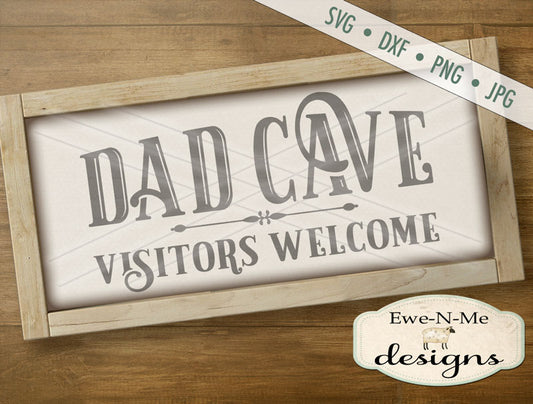 Dad Cave SVG