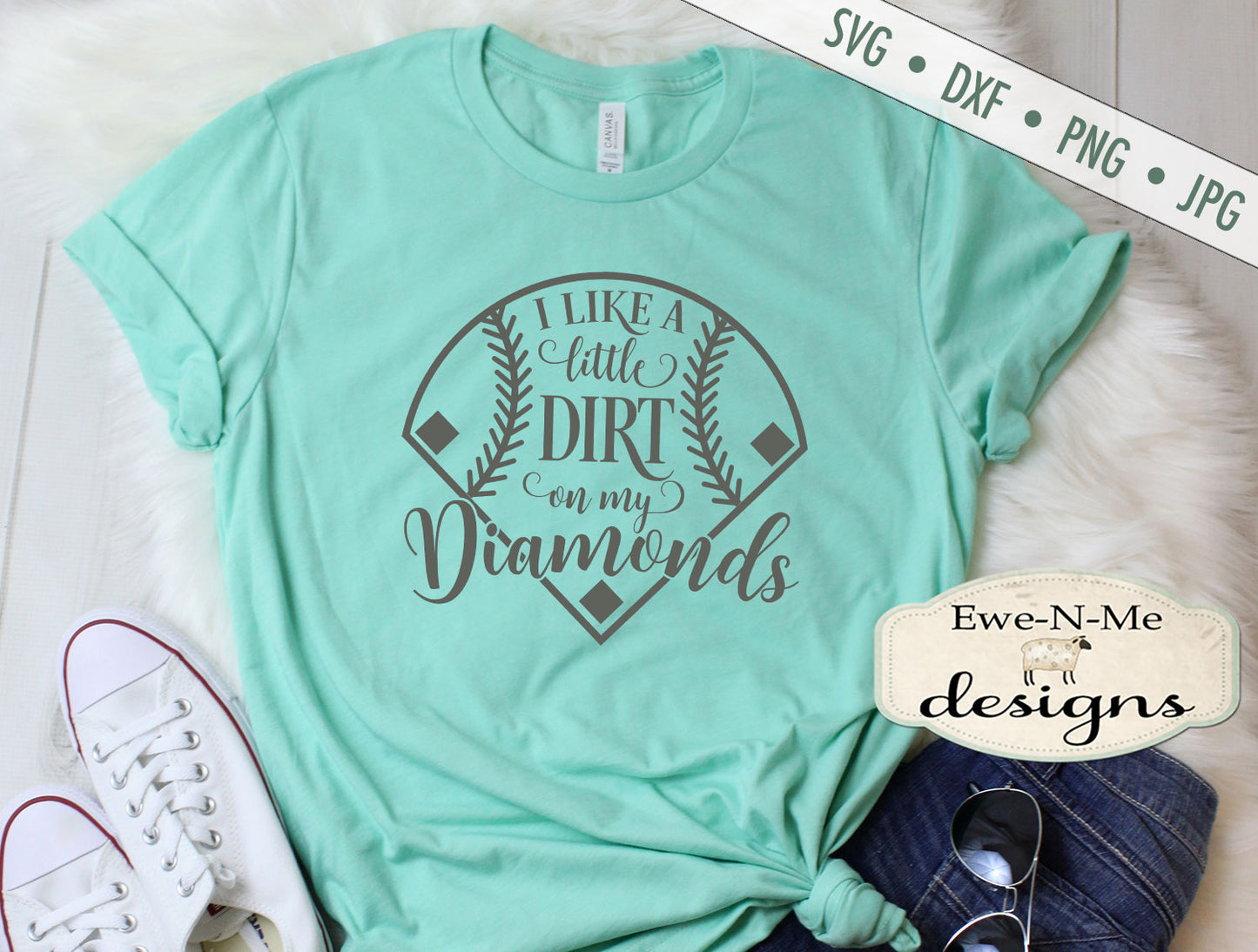 Baseball Softball Cutting File Bundle Pack - SVG