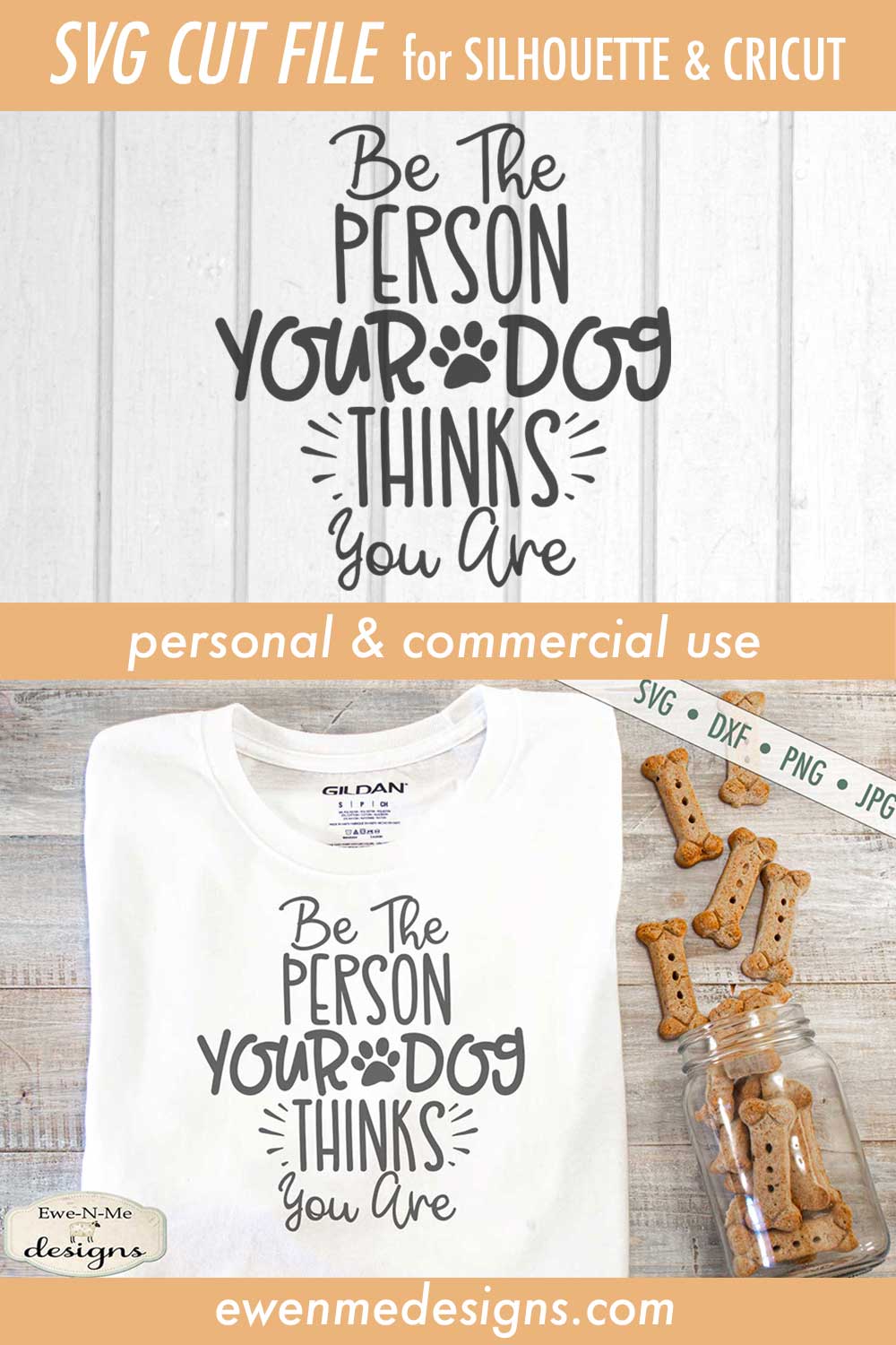 Be The Person Your Dog Thinks You Are - SVG