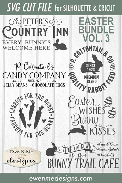Easter Bunny Bundle Volume 3 - SVG