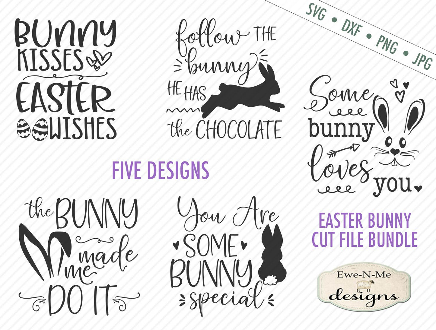 Bunny Bundle - Easter - SVG