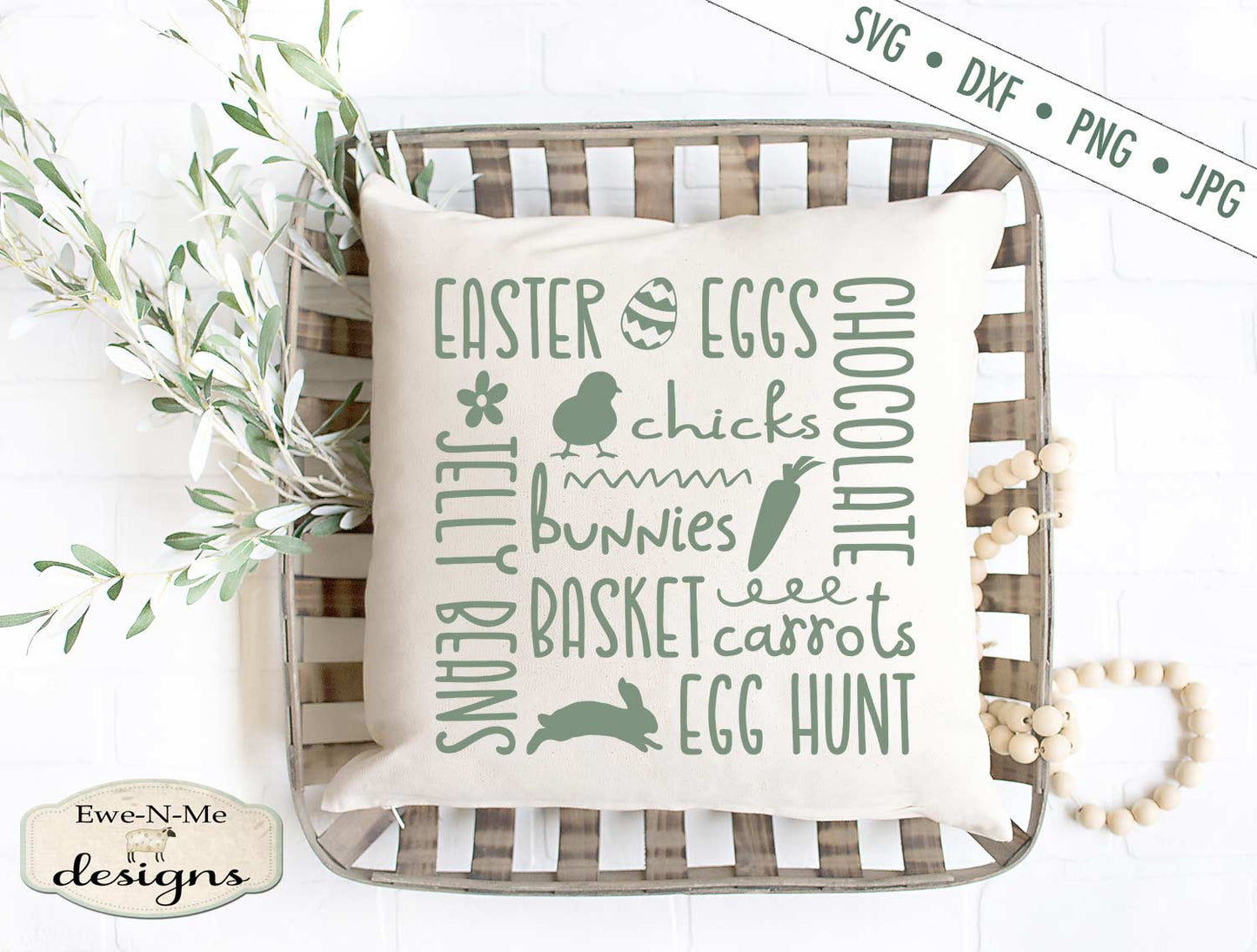 Easter Subway - Eggs - Bunnies - SVG