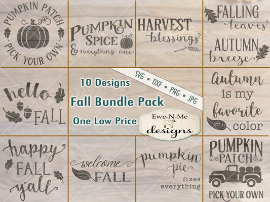 Fall Bundle Pack - SVG