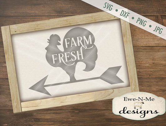 Farm Fresh Weathervane - SVG