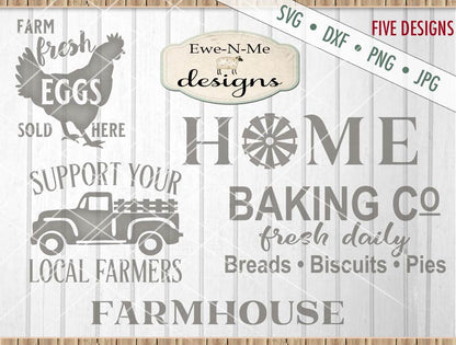 Farmhouse Bundle Pack - SVG