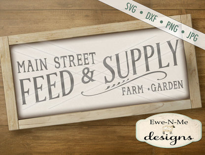 Feed and Supply - SVG