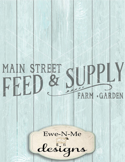 Feed and Supply - SVG