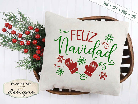 Feliz Navidad - Christmas - SVG