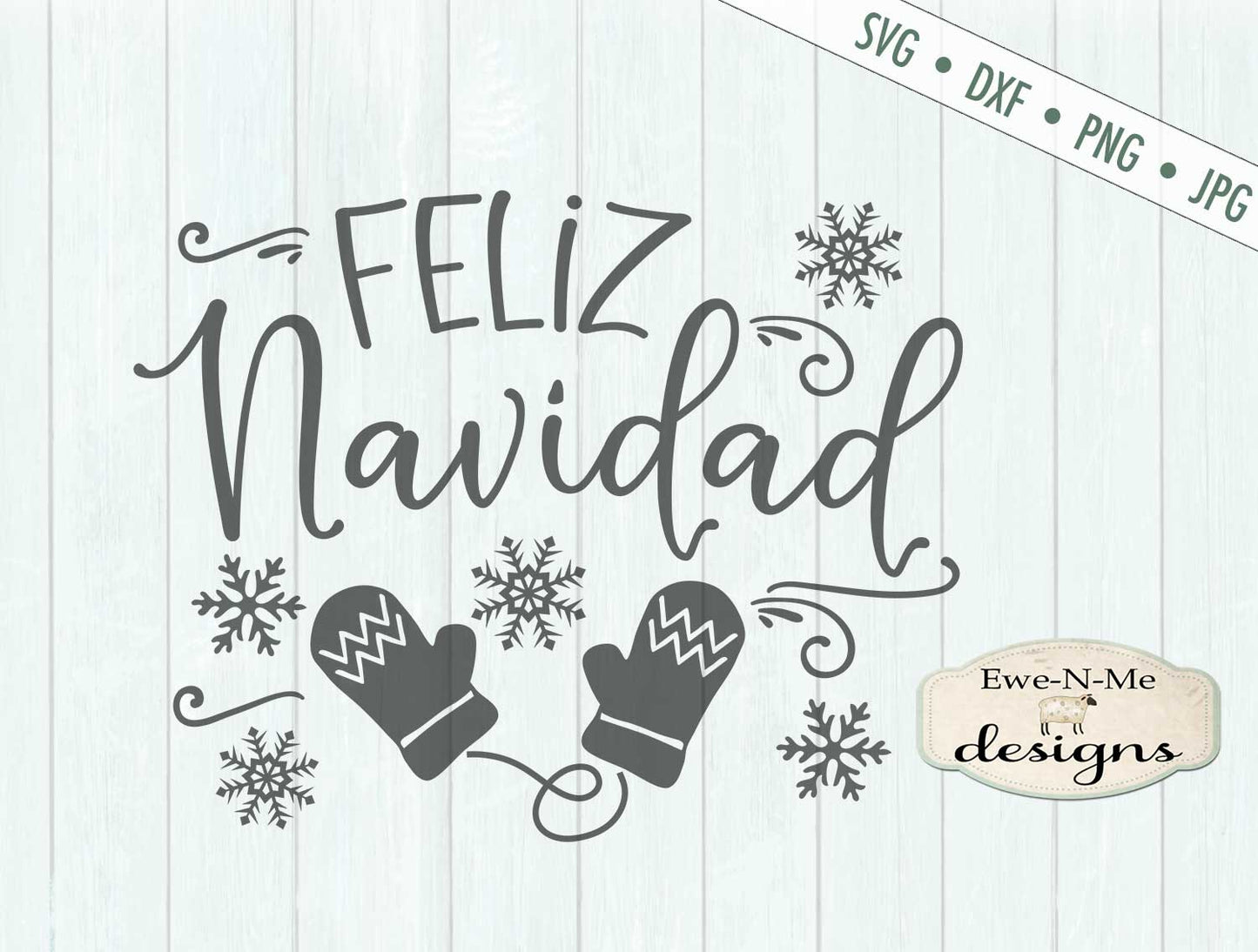 Feliz Navidad - Christmas - SVG