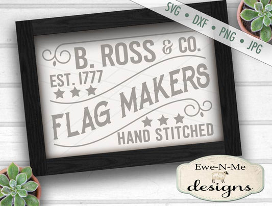 B Ross Flag Makers - SVG
