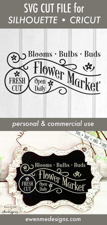 Fresh Cut Flower Market - SVG