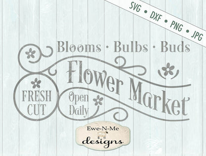 Fresh Cut Flower Market - SVG
