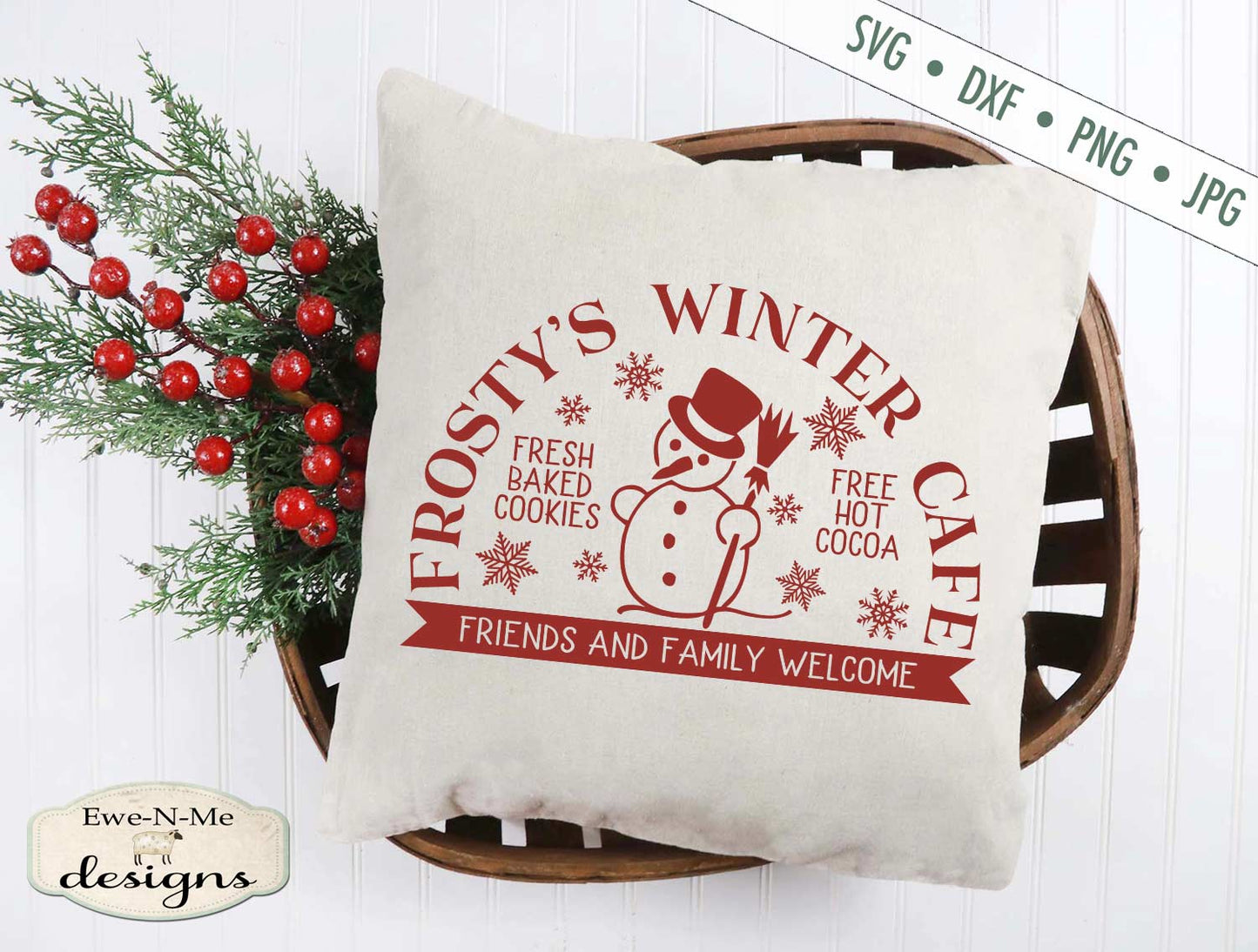 Frosty's Winter Cafe - SVG