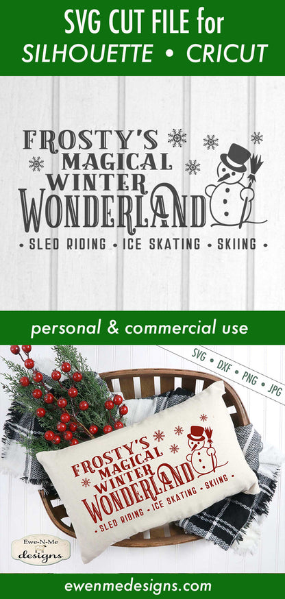 Frostys Winter Wonderland - SVG