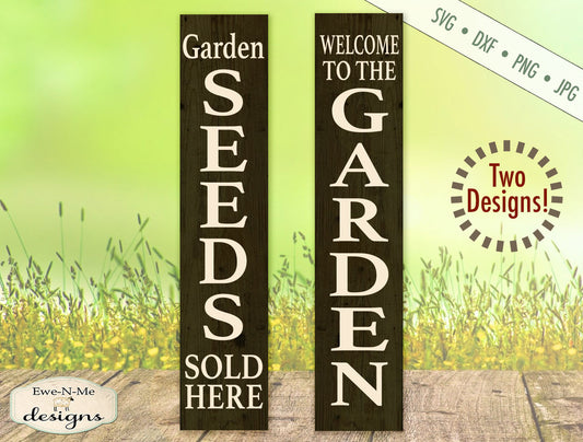 Garden Seeds Vertical - SVG