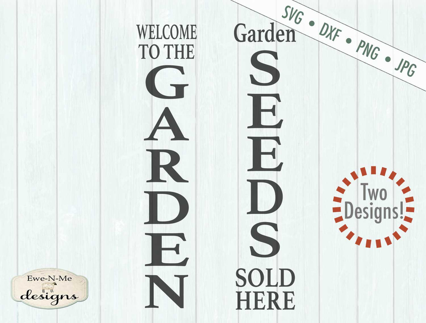 Garden Seeds Vertical - SVG