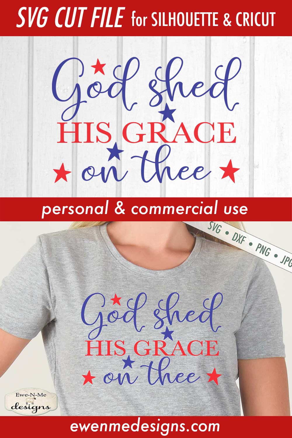God Shed His Grace - SVG