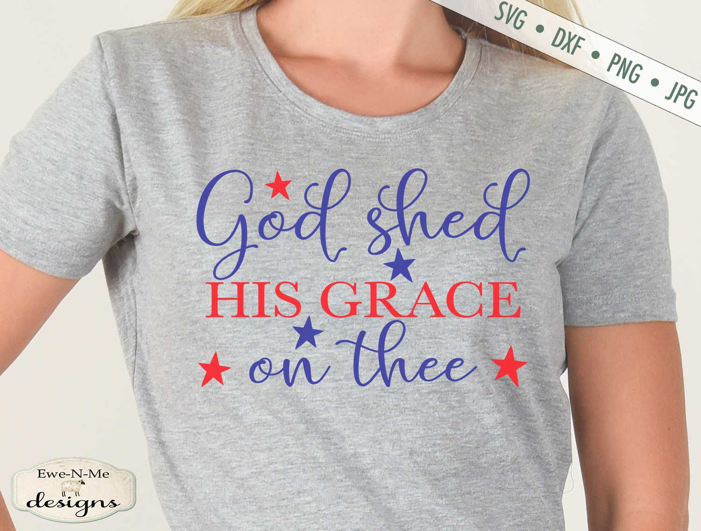 God Shed His Grace - SVG