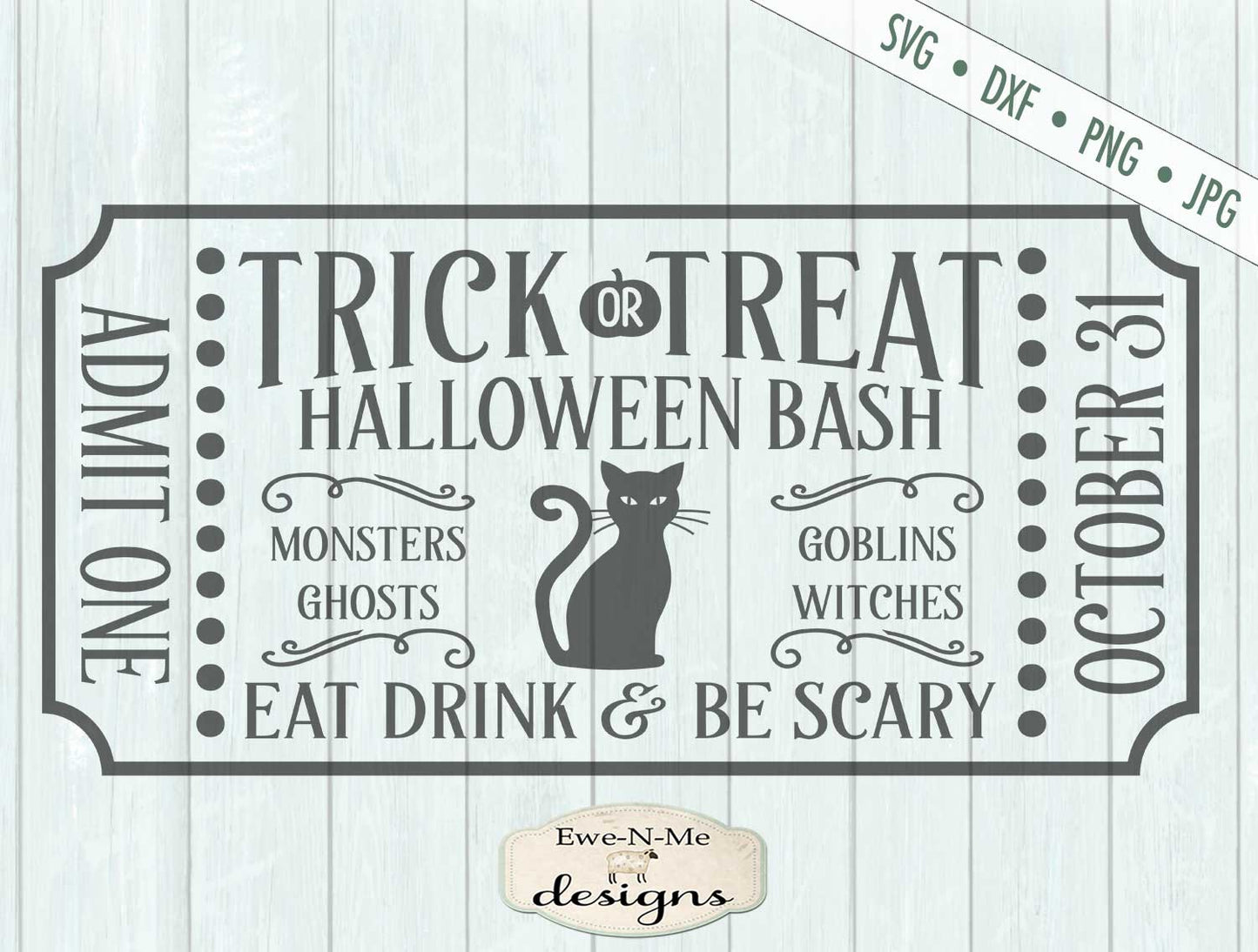 Halloween Bundle - Six Designs - SVG