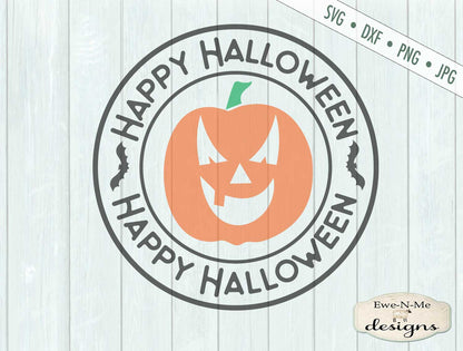 Happy Halloween - Jack o Lantern - SVG