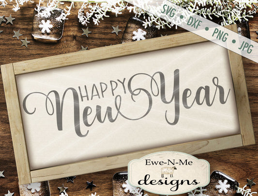 Happy New Year - SVG