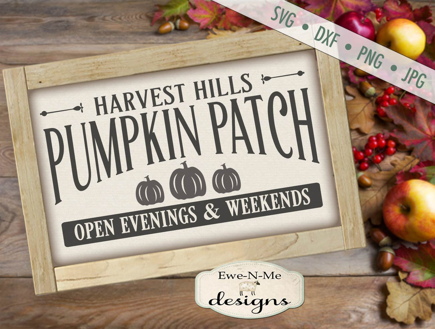 Harvest Hills Pumpkin Patch - SVG
