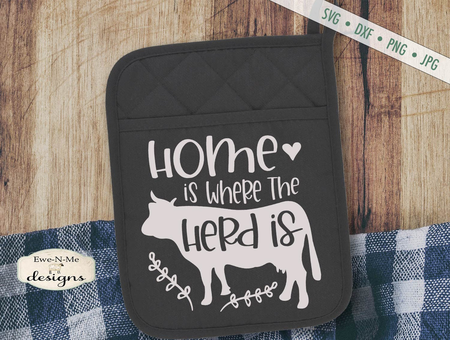 Farmhouse Potholder Bundle - SVG