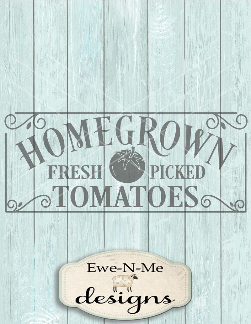 Homegrown Tomatoes - SVG