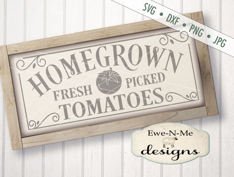 Homegrown Tomatoes - SVG