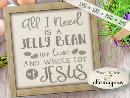 Jelly Beans and Jesus - SVG