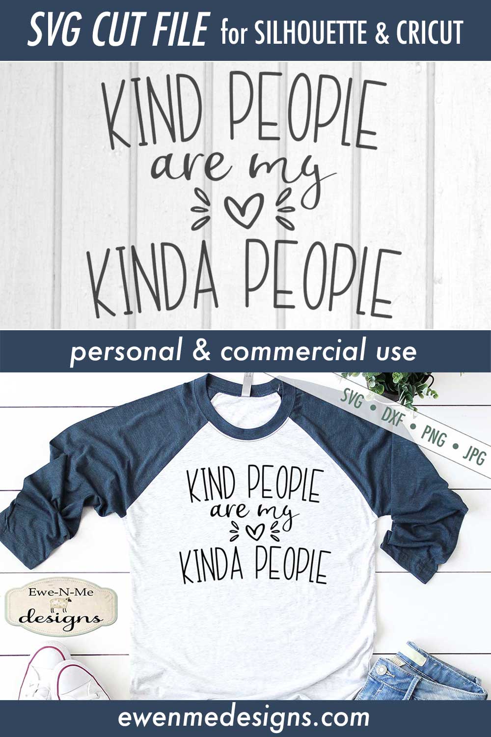Kind People Are My Kinda People - SVG