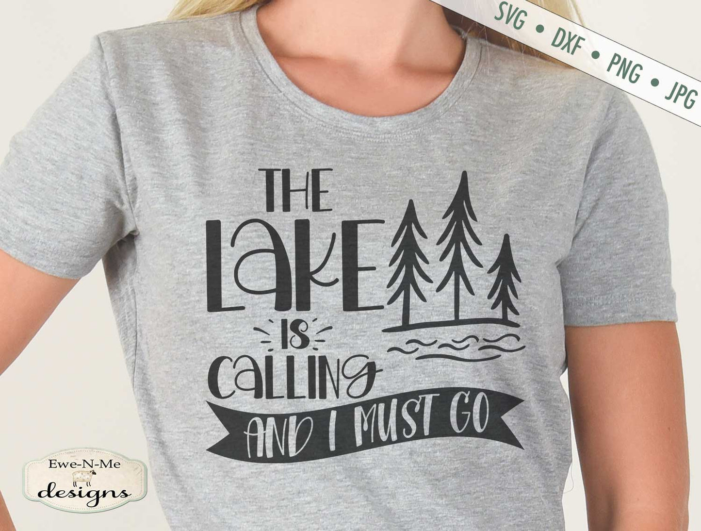 The Lake Is Calling - Summer - SVG
