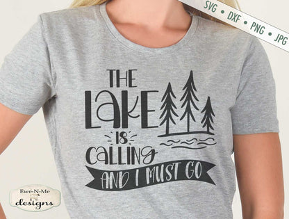 The Lake Is Calling - Summer - SVG