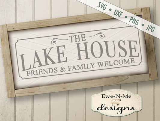 Lake House - SVG